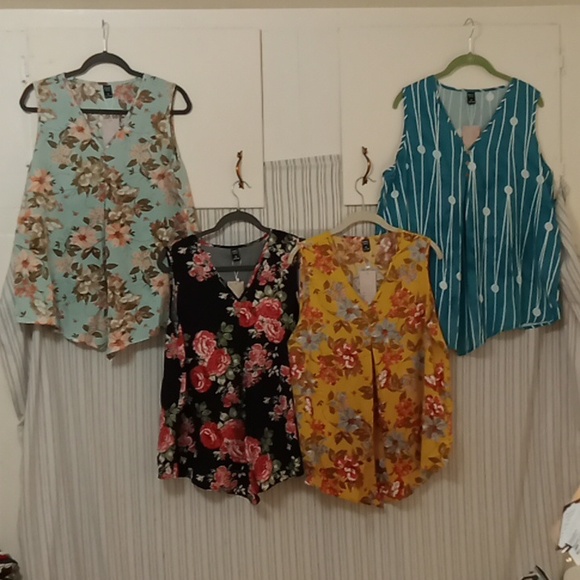 Emery Rose Tops - 4  Emery Rose Summer Tops